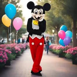 micky mouse mascot costume 