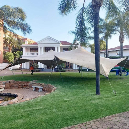 stretch tent 7 x12m waterproof 