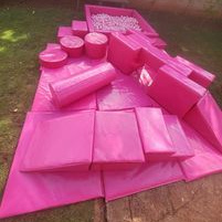 pink activity softplay set 