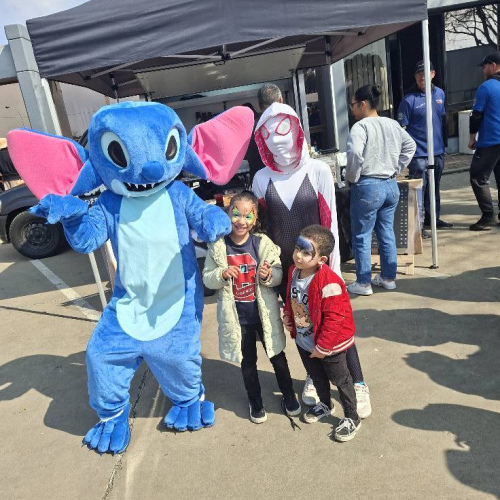 Stitch mascot 